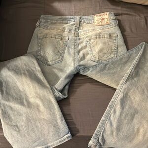 True Religion white washed jeans, size 27